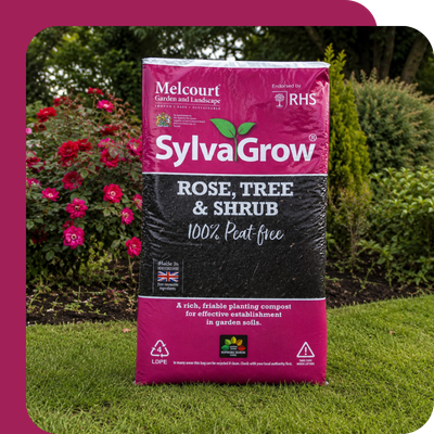 SylvaGrow Rose, Tree and Shrub Compost 40L Special Offer
