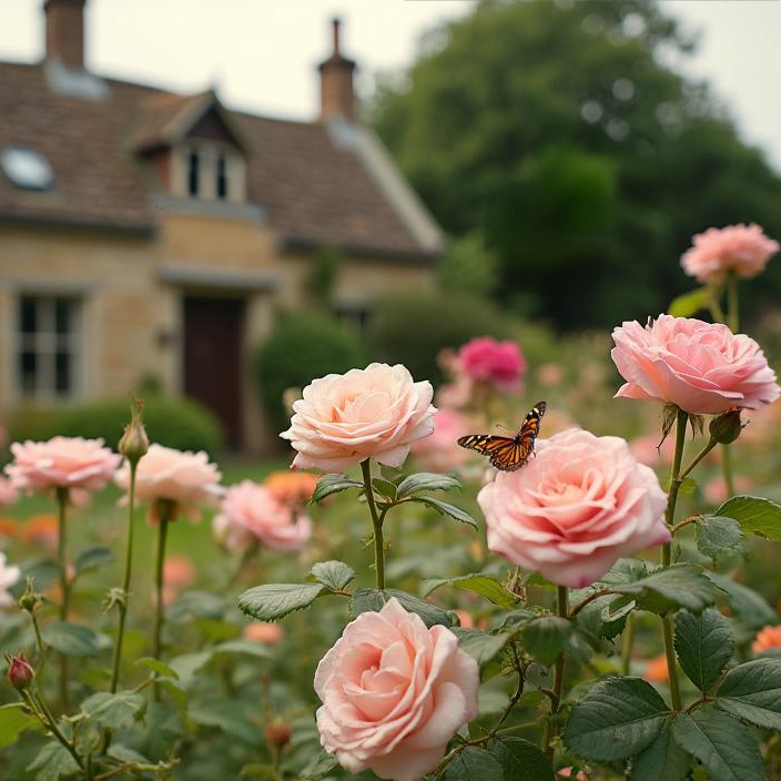 David Austin Roses at Boma Garden Centre in Kentish Town London