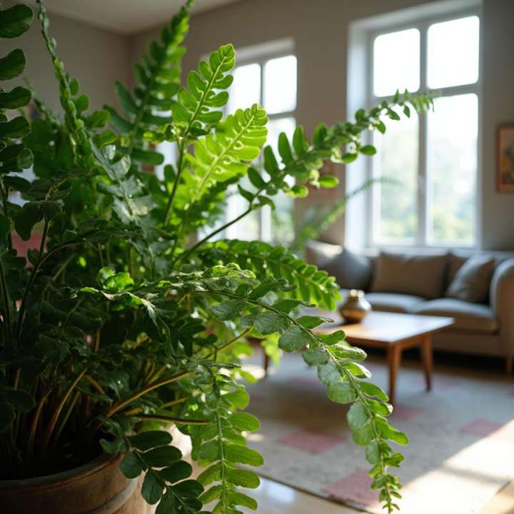 Indoor Ferns at Boma Garden Centre, Kentish Town London