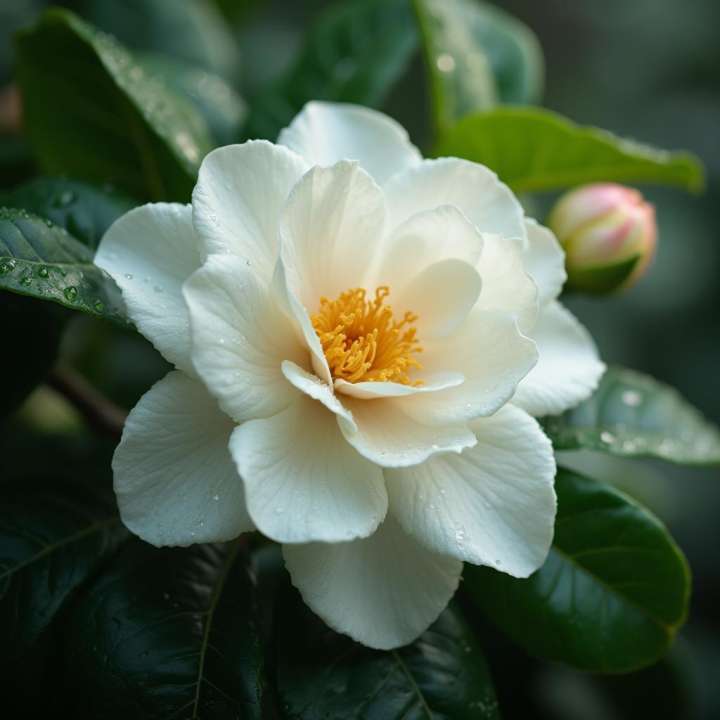 Camellia 'Winter Perfume Pearl'