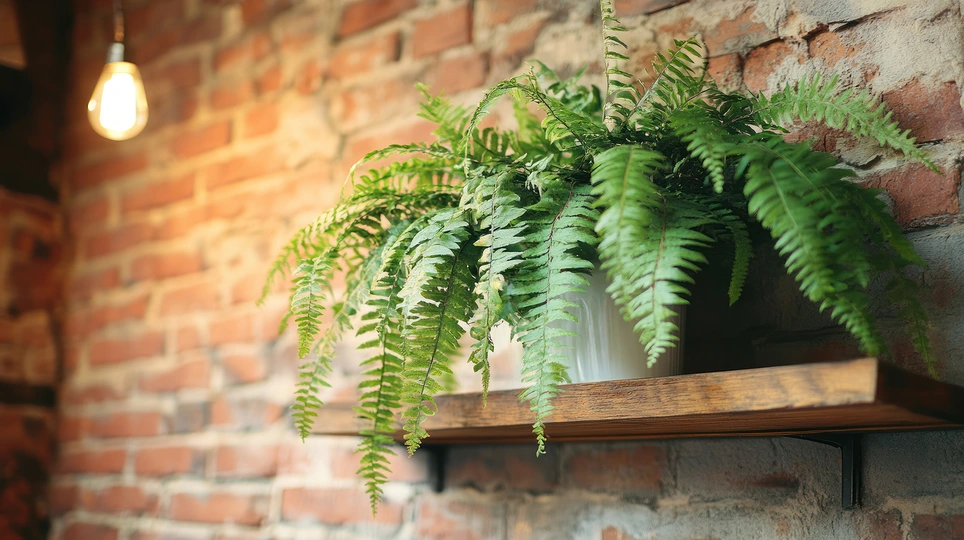 Indoor Ferns at Boma Garden Centre in Kentish Town London