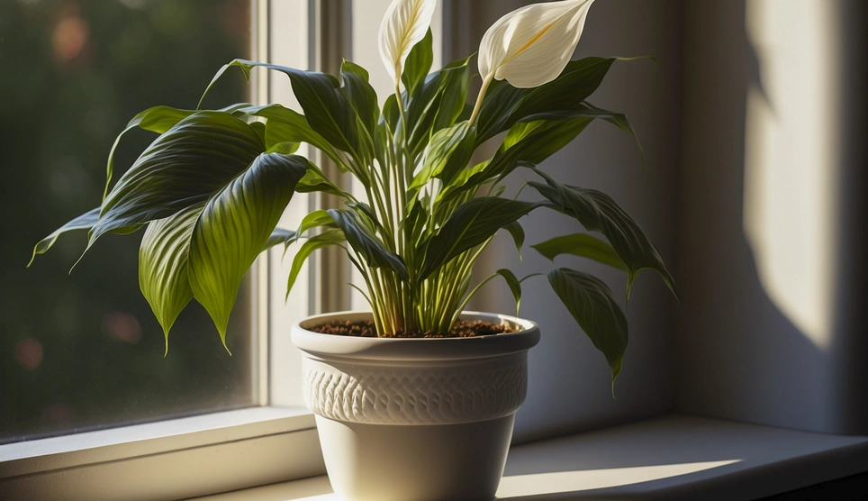 Spathiphyllum is the Serene Indoor Autumn Companion