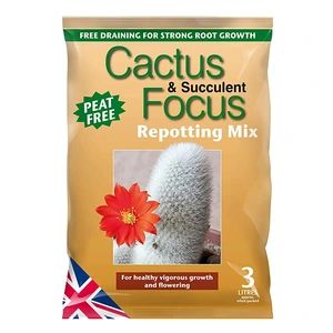 Cactus & Succulent Focus 3L Peat Free Repotting Mix