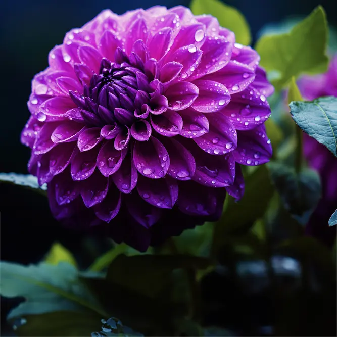 Dahlia 'Temptation Purple' (Pot Size 1L)