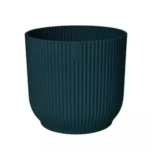 Elho Eco-Plastic Blue (Pot Size 18cm) Indoor Plant Pot Cover