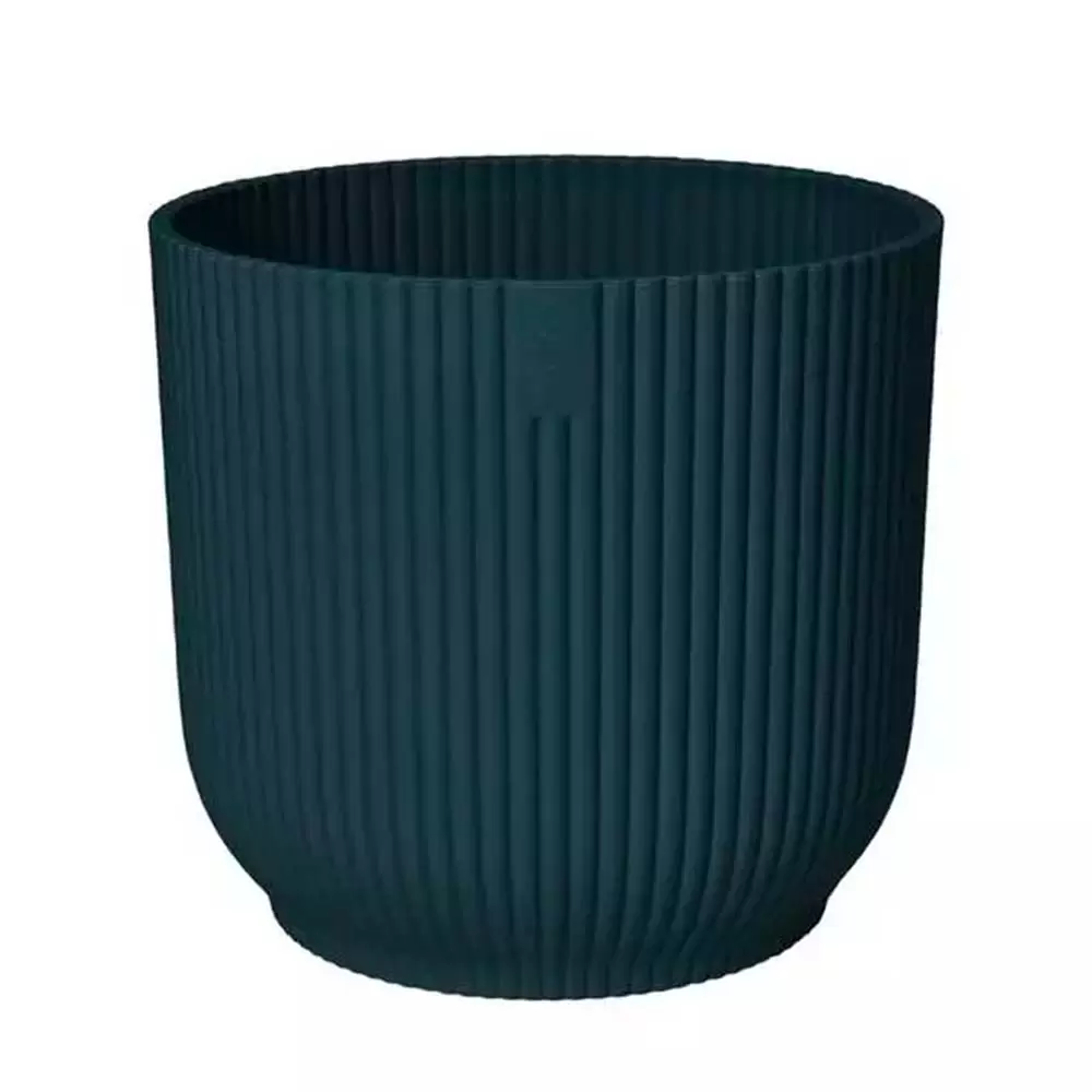 Elho Eco-Plastic Blue (Pot Size 30cm) Indoor Plant Pot Cover - The Boma ...