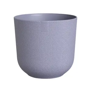 Jazz Round Lavender Lilac (Pot Size 14cm) Eco-Plastic Indoor Plant Pot Cover - image 2