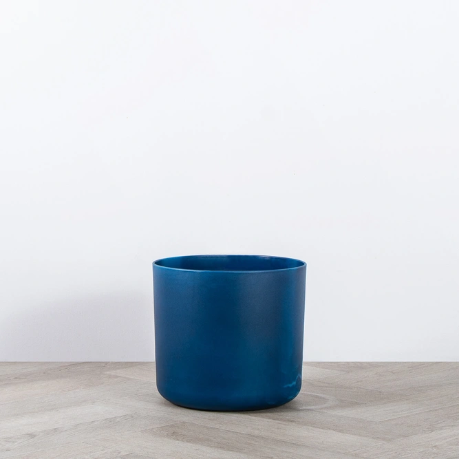 Elho Ocean Collection Blue (Pot Size 22cm) Indoor Plant Pot Cover - image 2