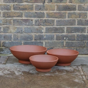 Low Terracotta Bowl 31cm