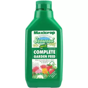 Maxicrop Complete Garden Feed, Seaweed Plus Complete Garden Feed, 500ML, Concentrate