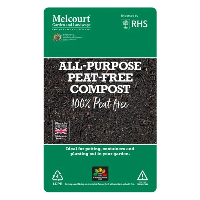 Melcourt All Purpose Peat-Free Compost 40L Versatile Growing Medium for Every Garden Need - image 1