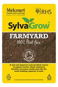 SylvaGrow Farmyard Organic Matter 50L - Organic Mulch & Soil Improver