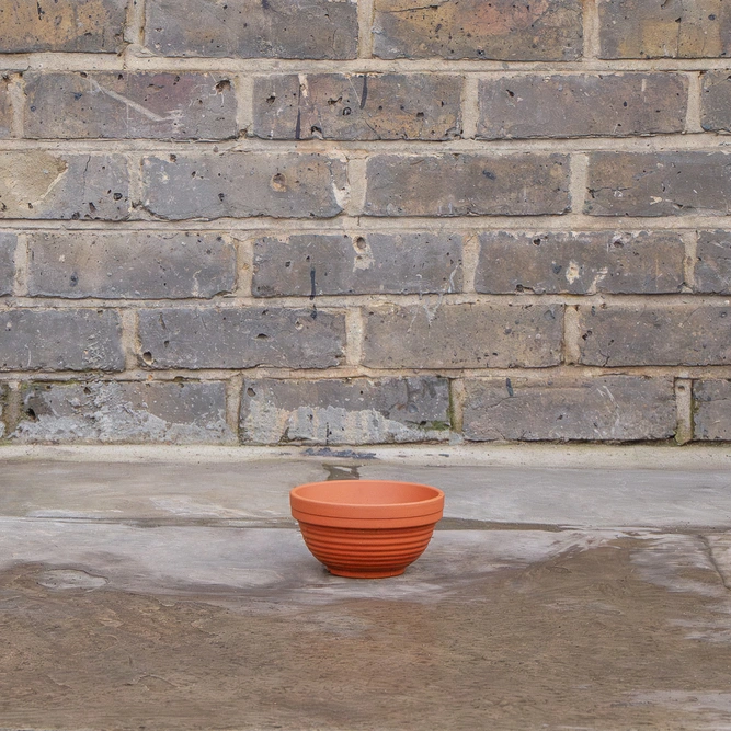 Terracotta Ribbed Bowl D13cm x H7cm - image 2