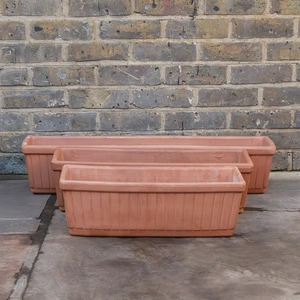 Terracotta Venetian Window Box